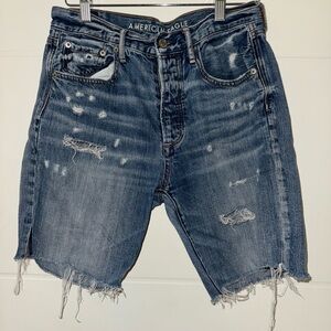 American Eagle Outfitters Distressed Jean Shorts